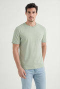 Camiseta Essencial Masculina Acostamento Verde Cidreira