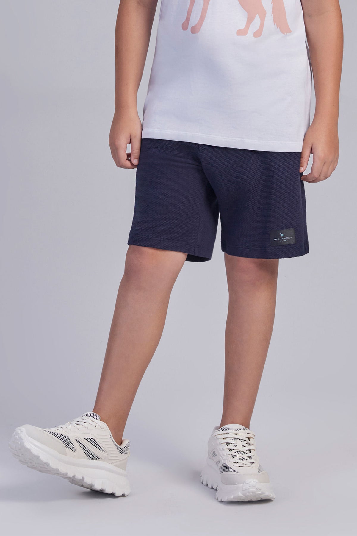 Bermuda Casual Menino Acostamento Next Marinho