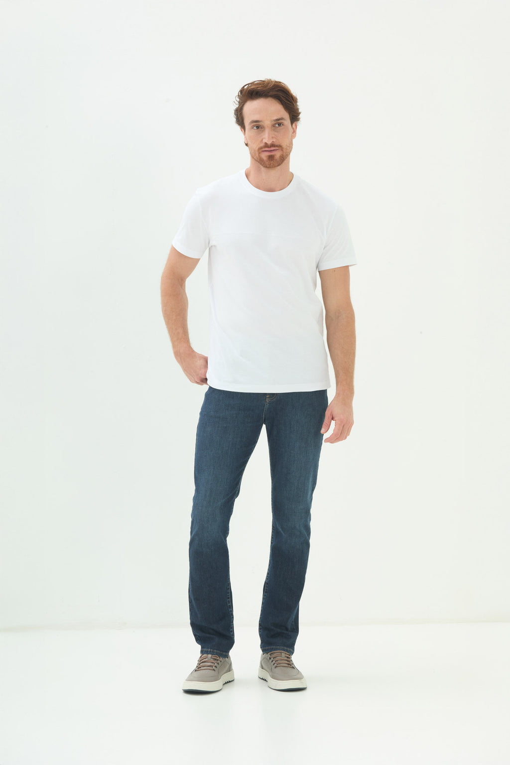 Calça Jeans Rock Thermotech Masculina Acostamento Jeans Escuro