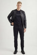 Calça Chino Tech Rock Forever Masculino Acostamento Preto