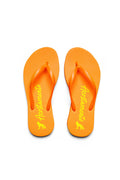 Chinelo Lobo Assinatura ACT Feminino Laranja Neon