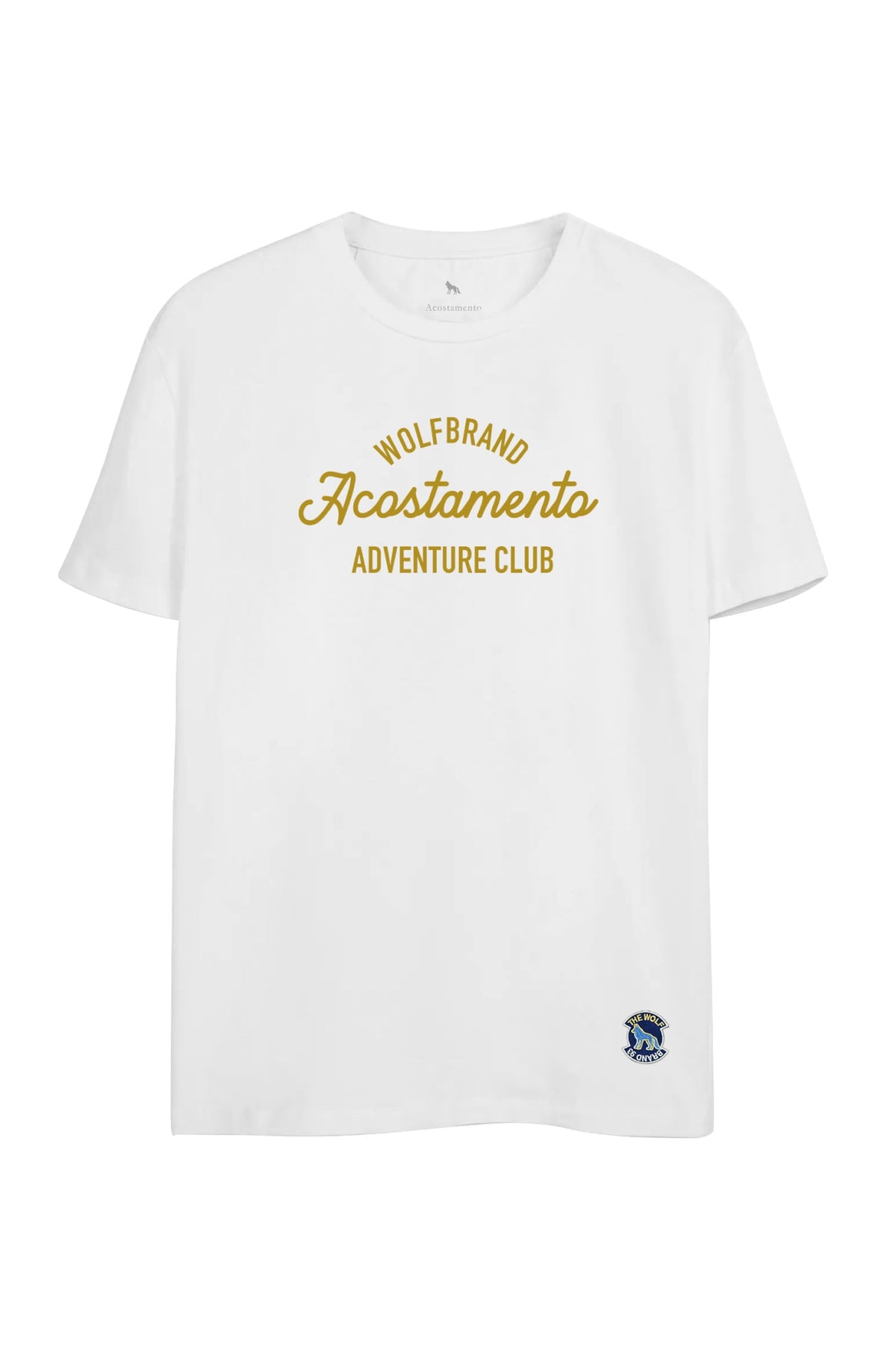Camiseta Adventure Club Masculina Acostamento Branco