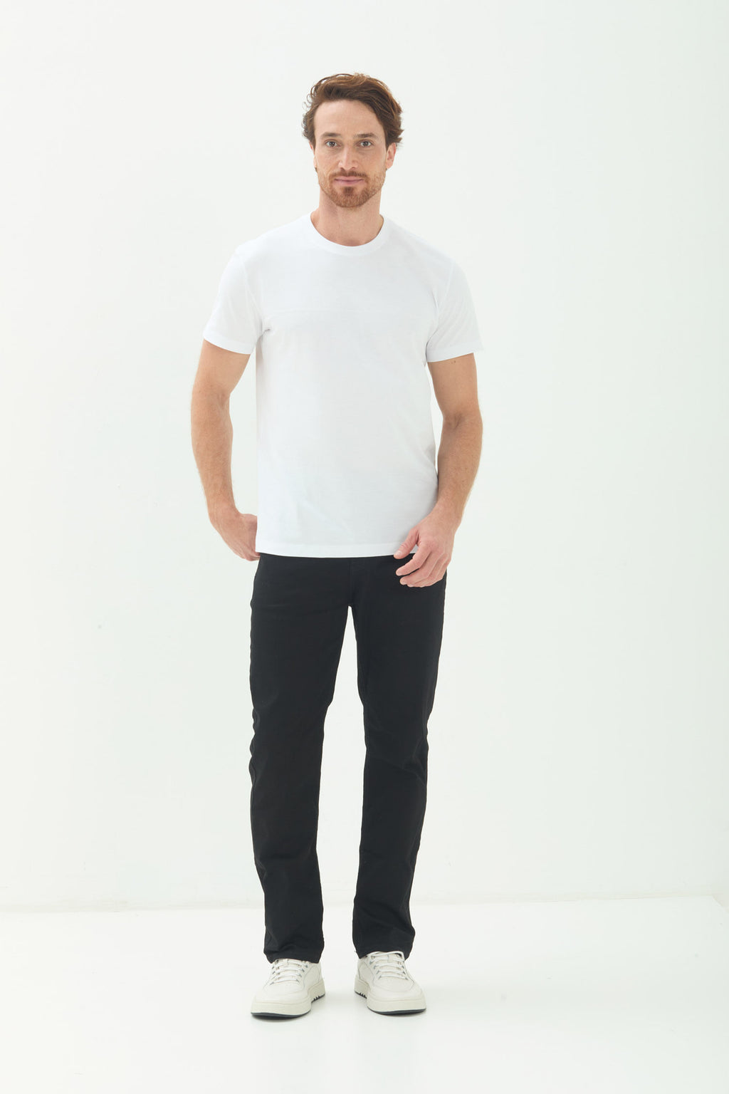 Calça Tech Sarja Regular Masculina Acostamento Jeans Escuro