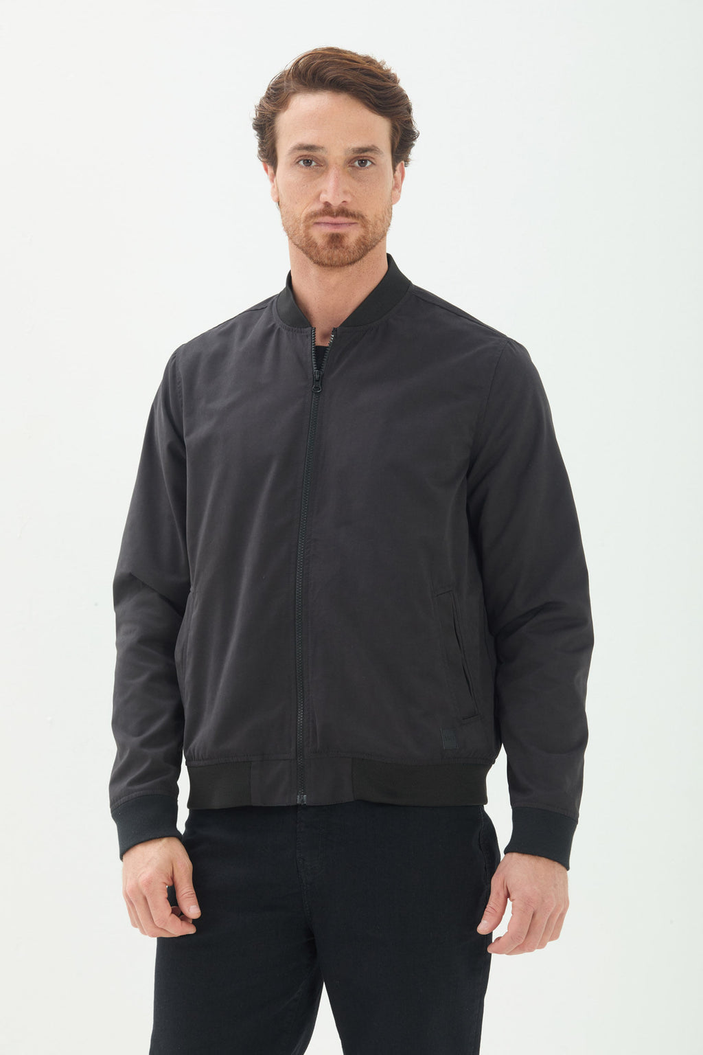 Jaqueta Tech Urbana Masculina Acostamento Preto