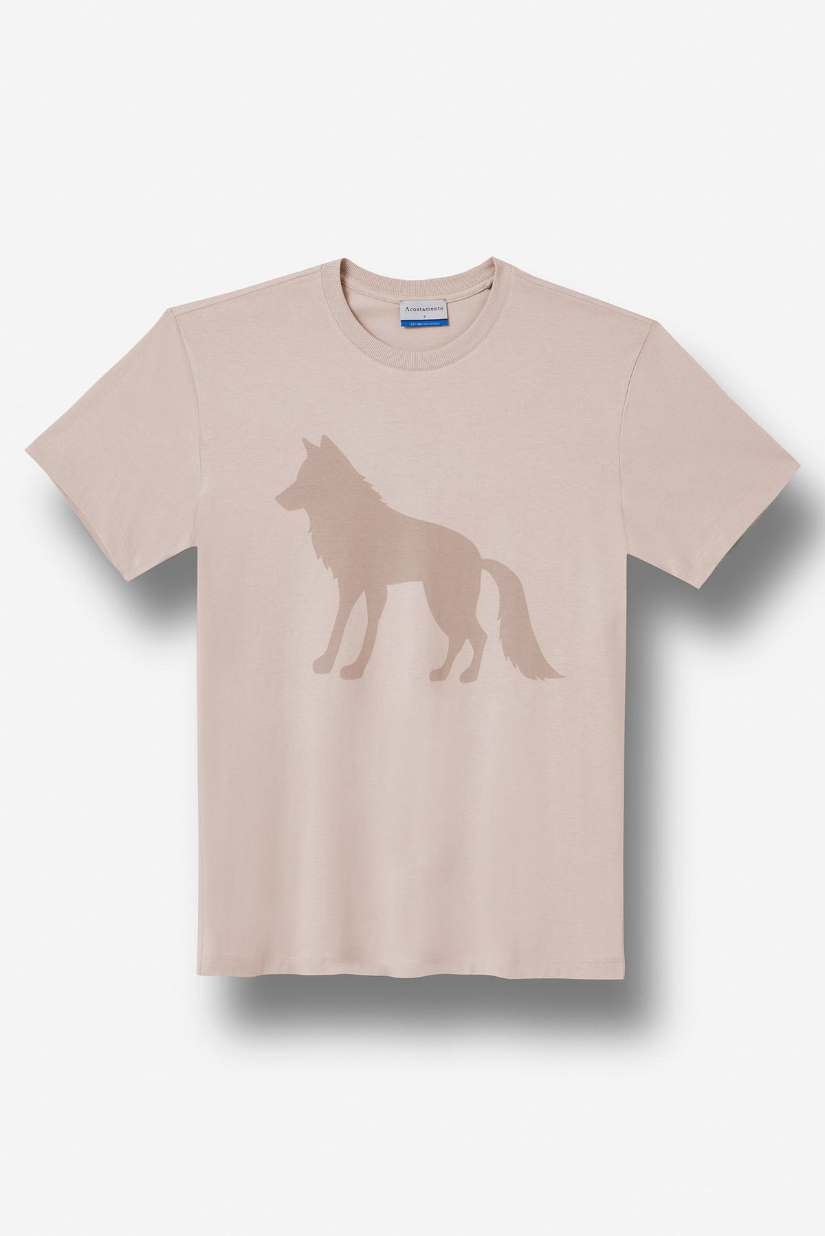 Camiseta Casual Estampada Masculino Acostamento Goanna