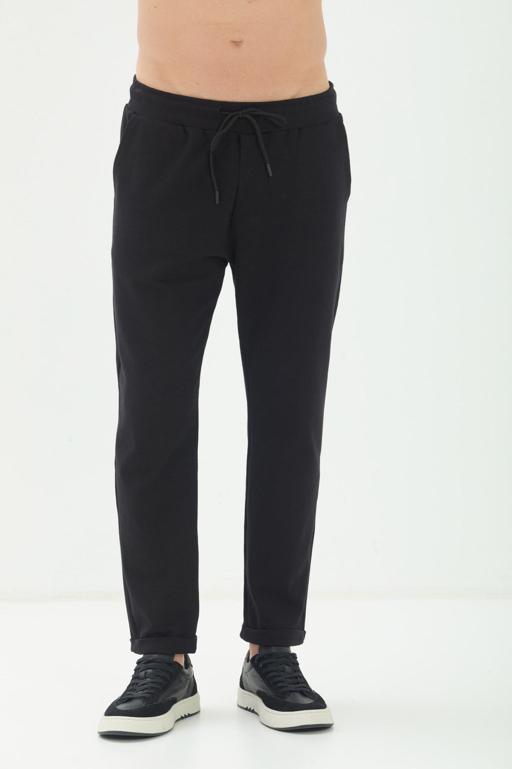 Calça Moletom Essencial Masculina Acostamento Preto
