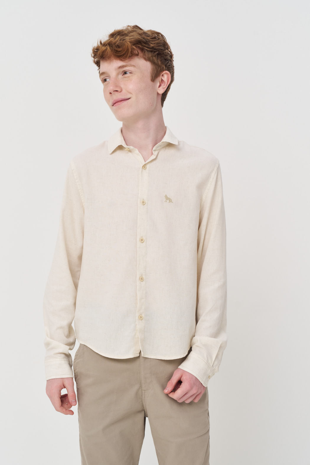 Camisa Manga Longa Menino Acostamento Next Natural