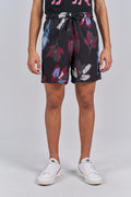 Short Estampado Menino Acostamento Next Dash Flower Preto