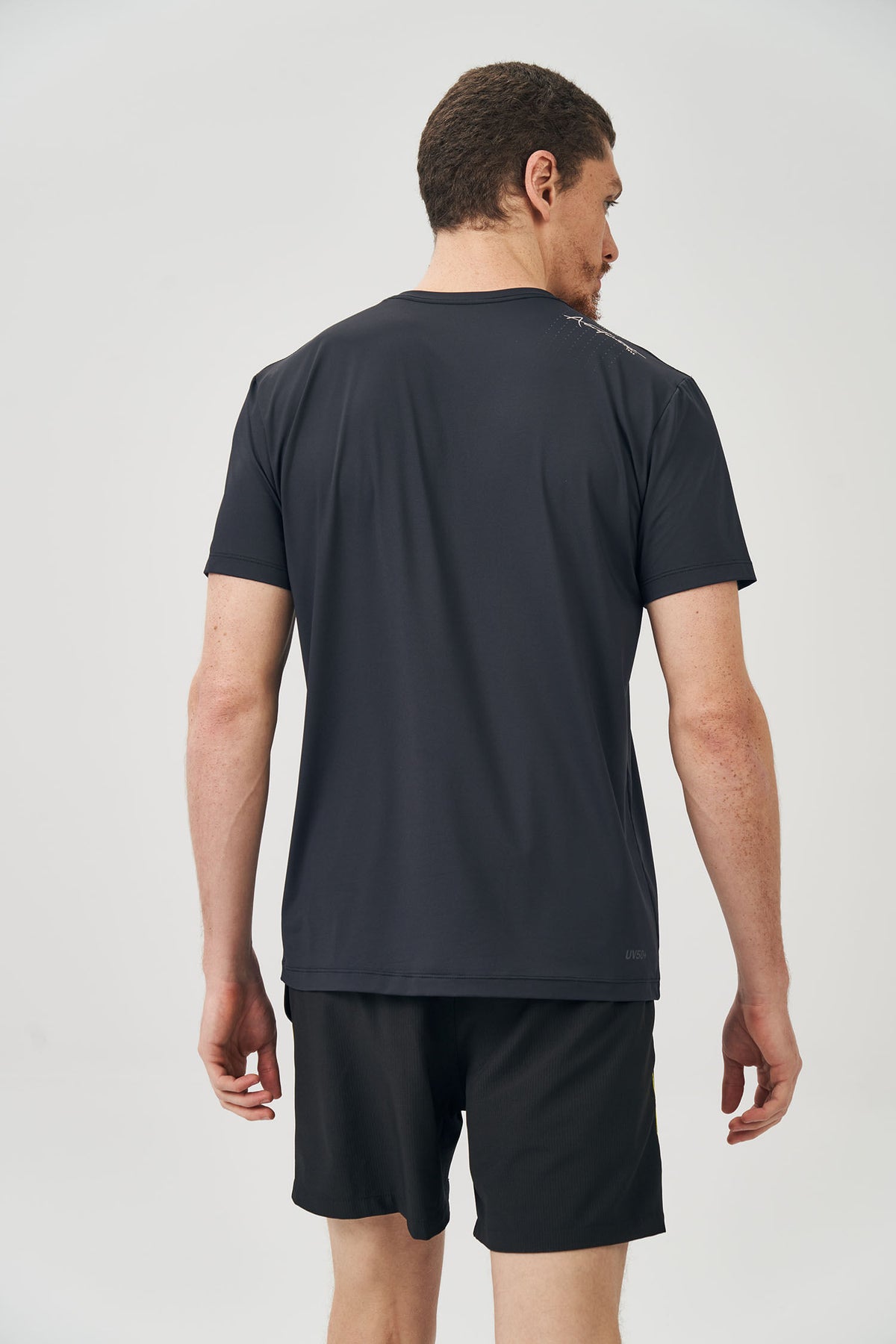 Camiseta Sportiva UV Point Masculina Acostamento Preto