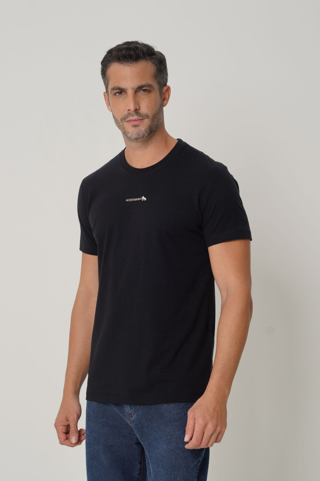 Camiseta Wolf Urban Masculina Acostamento Preto