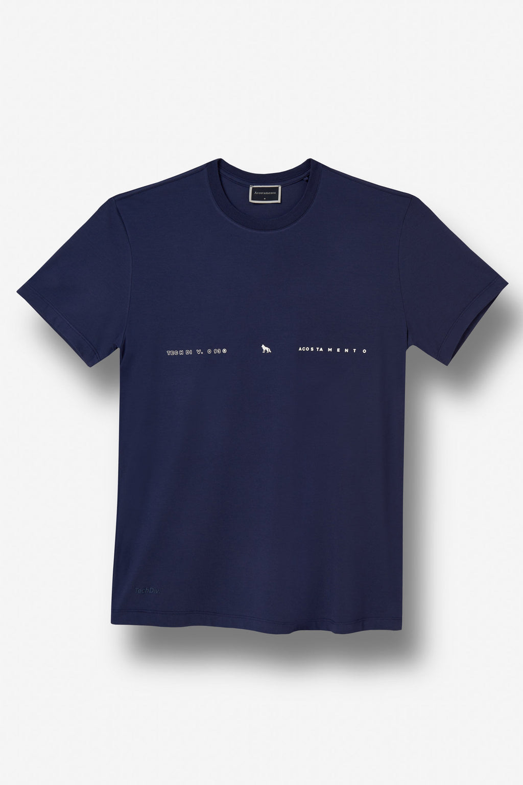 Camiseta Tech Modal Legacy Masculina Acostamento Marinho