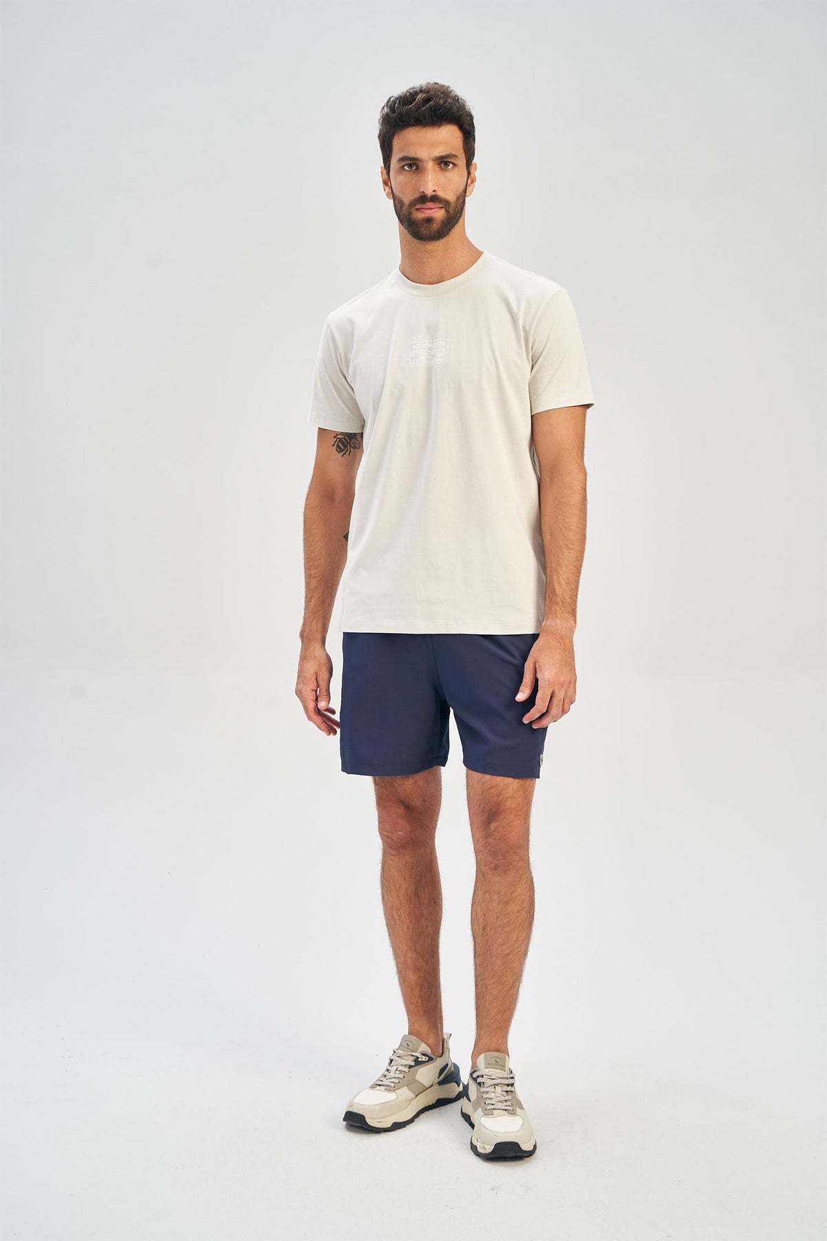 Short Esportivo Dobby Masculino Acostamento Marinho