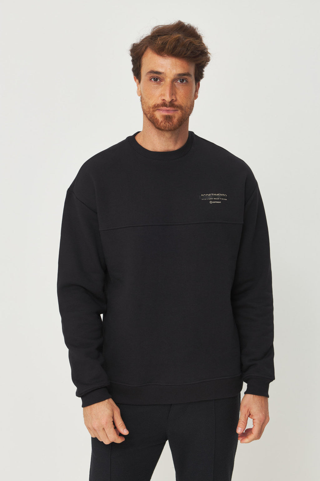 Blusão Moletom Silk Masculino Acostamento Preto