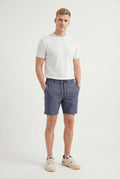 Shorts Tech Hybrid Masculino Acostamento Cinza Chumbo