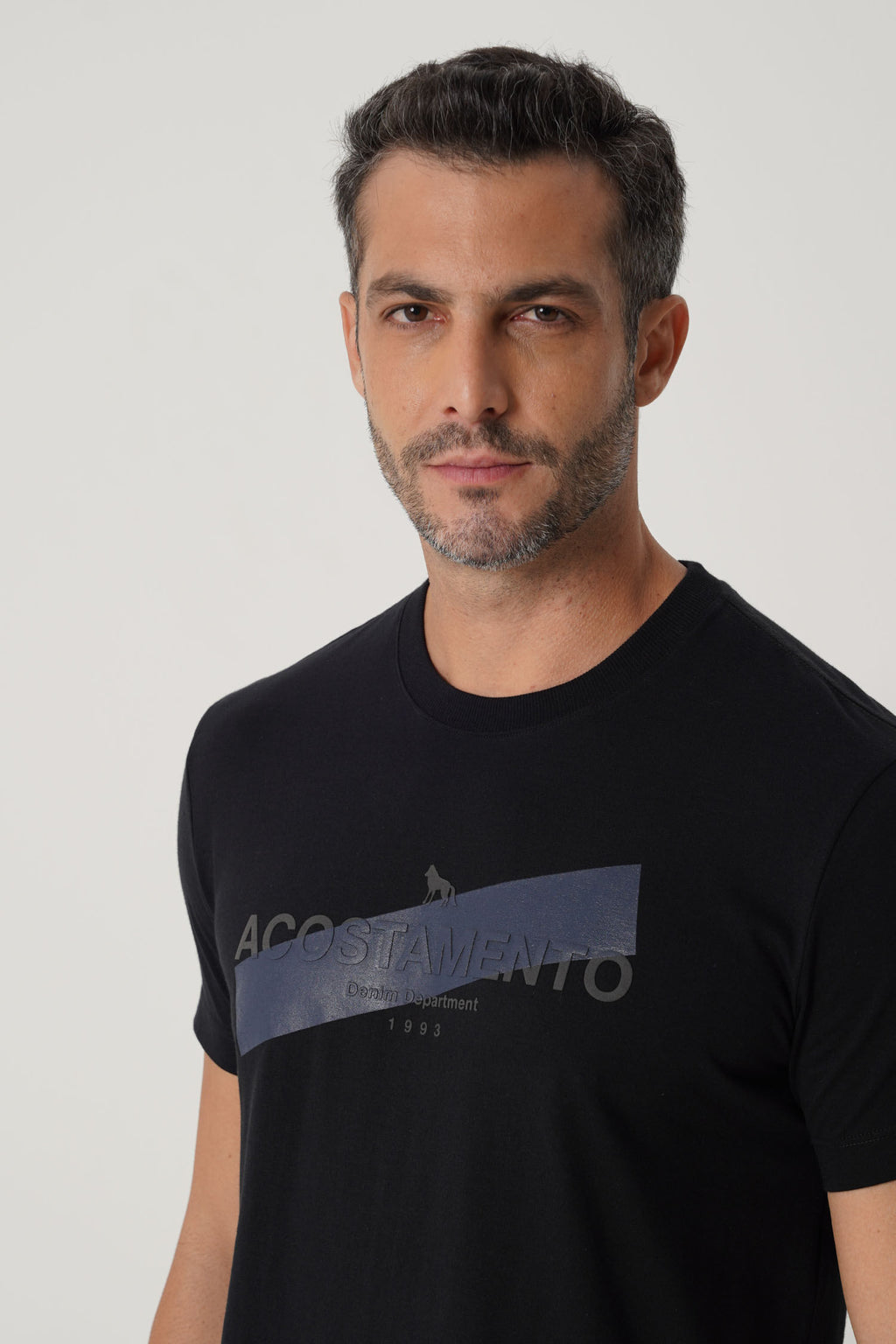 Camiseta Urban Style Masculina Acostamento Preto