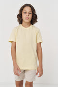 Camiseta Essencial Menino Acostamento Next Amarelo Sunlight