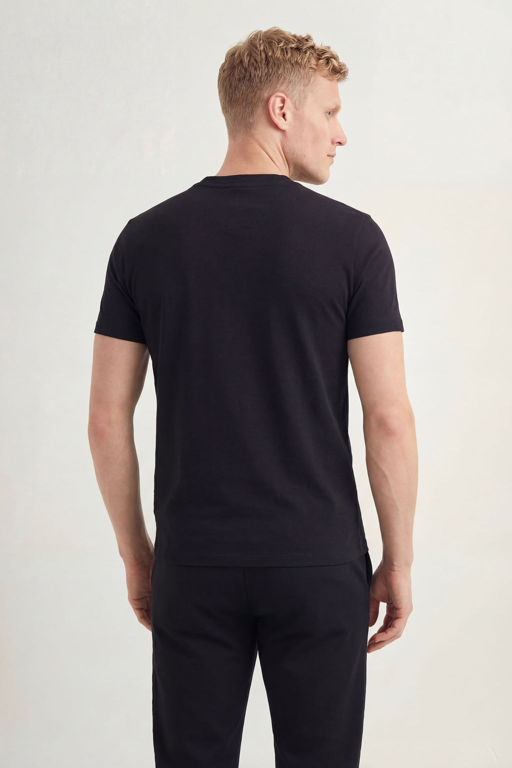 Camiseta Scrivania Lobo Masculina Acostamento Preto