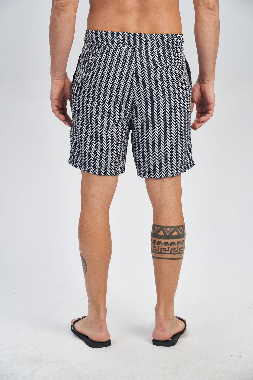 Short Zig Zag Masculino Acostamento Geometric