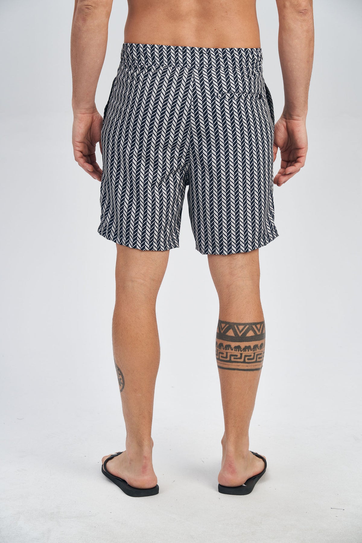 Short Zig Zag Masculino Acostamento Geometric