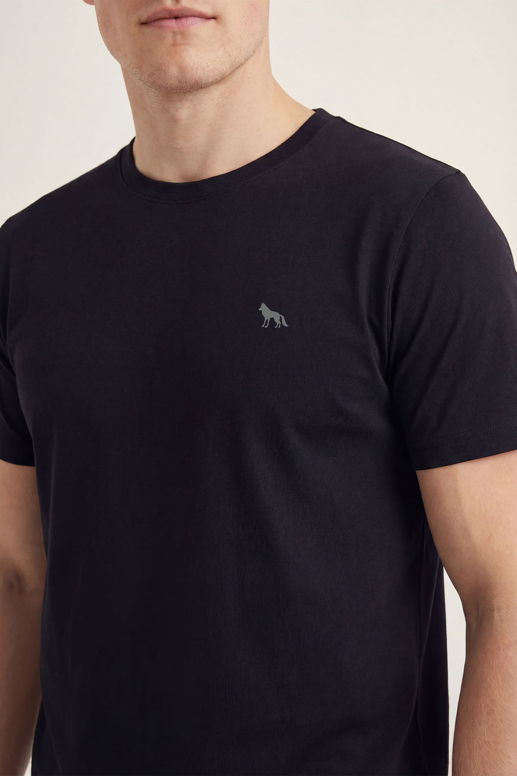 Camiseta Essencial Logo Masculina Acostamento Preto