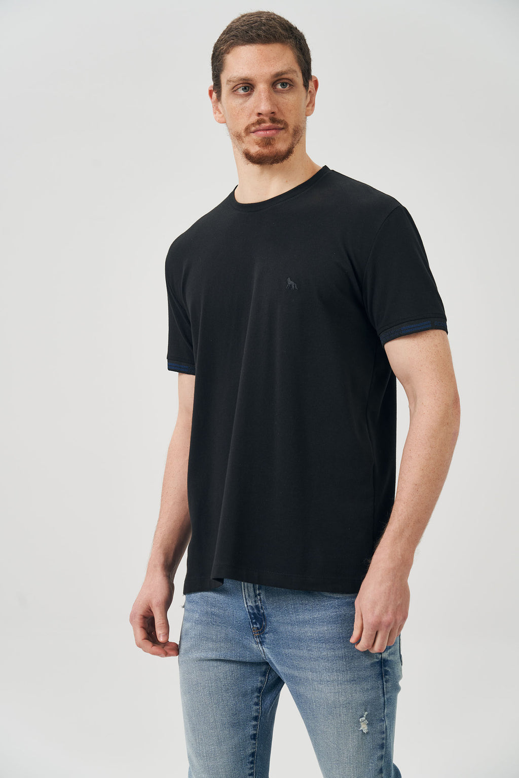 Camiseta Punho Lettering Masculina Acostamento Branco