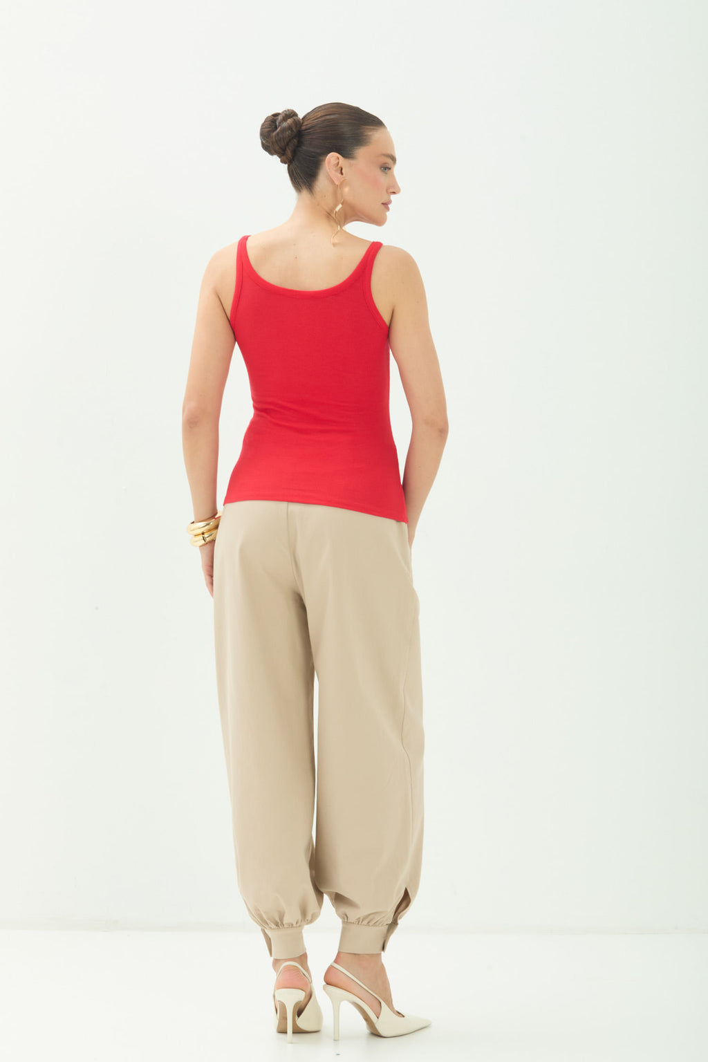 Calça Elegante ACT Feminina Sand