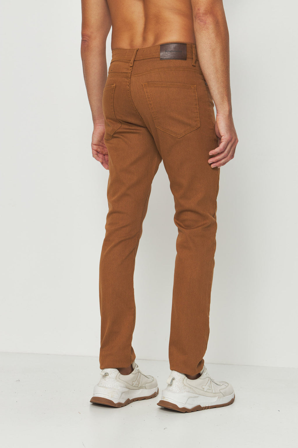 Calça Sarja Skinny Masculina Acostamento Duna