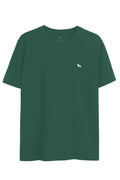 Camiseta Wolf Max Costas Masculina Acostamento Verde Militar