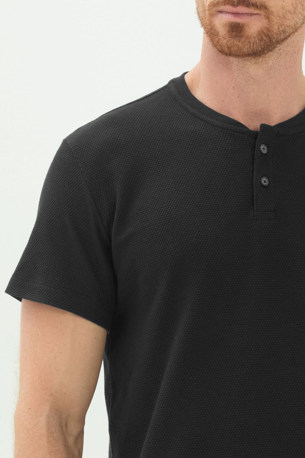 Camiseta Texturizada Masculina Acostamento Preto
