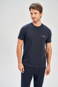 Camiseta Timeless Masculina Acostamento Azul Maresia