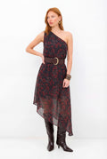 Vestido Estampa Floral ACT Feminino Velvet Garden