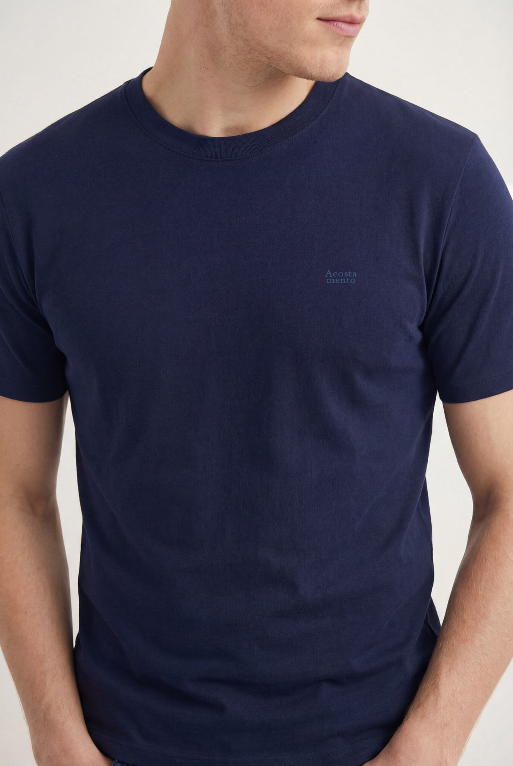 Camiseta Tech Básica Essential Masculina Acostamento Marinho