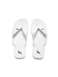 Chinelo Wolf Essential Masculino Acostamento Branco