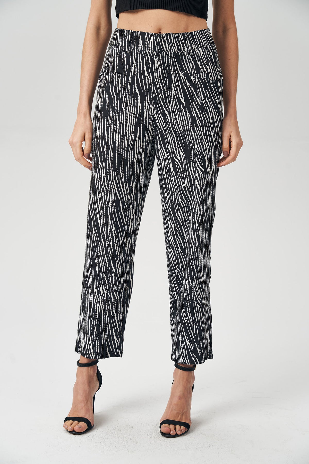 Calça Print Fashion Feminina Acostamento Zebra Mini