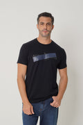 Camiseta Urban Style Masculina Acostamento Preto