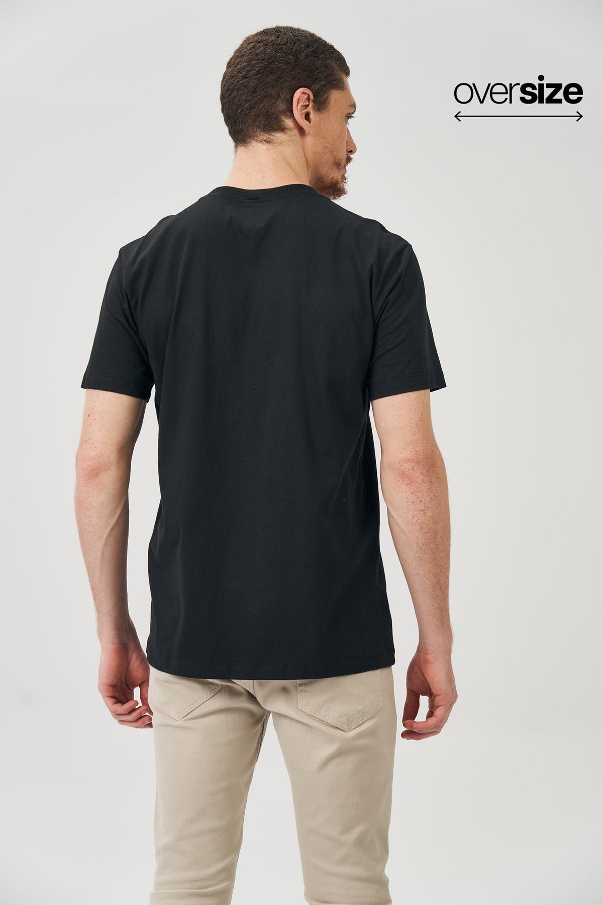 Camiseta New Essential Masculina Oversize Acostamento Verde Militar