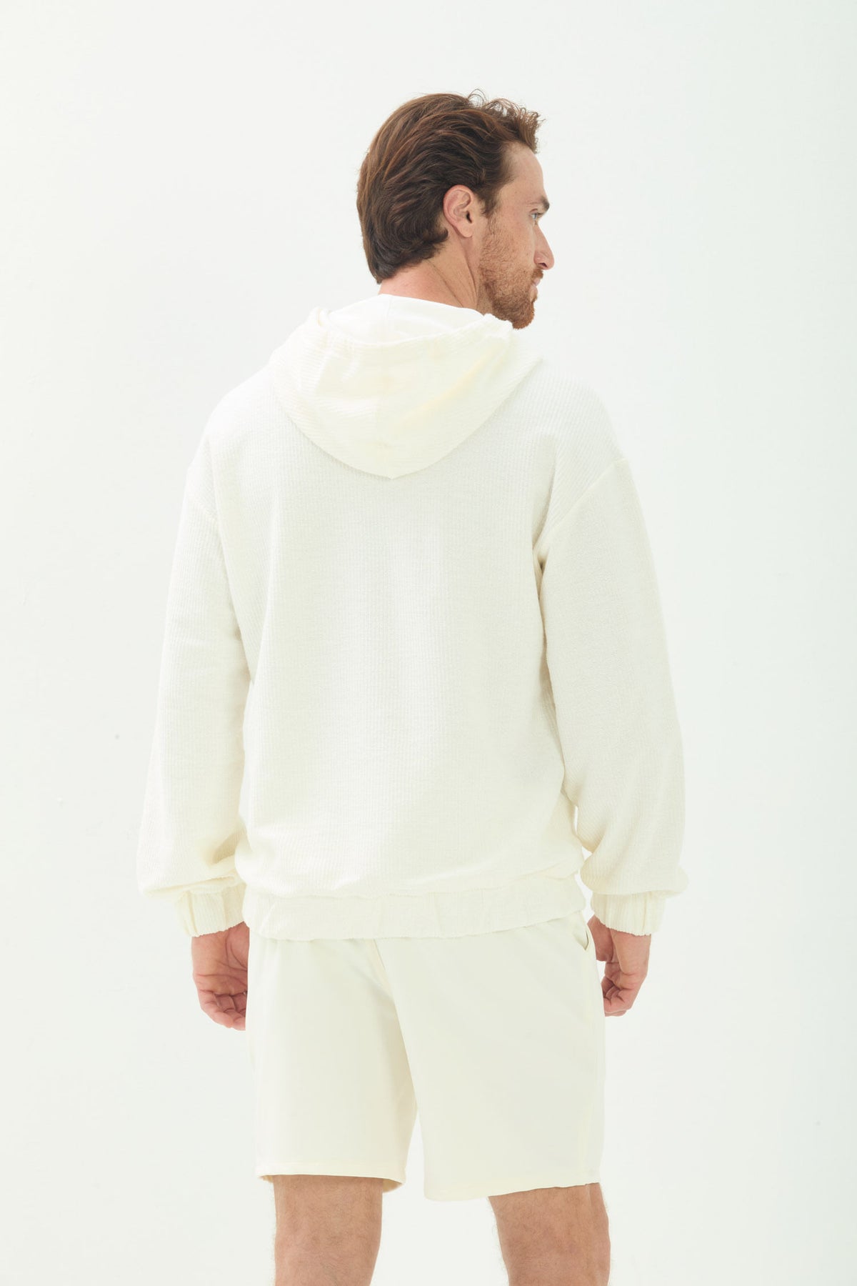 Blusão Texturizado Masculino Acostamento Off White