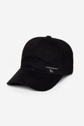 Boné Plaquinha de Metal Masculino Acostamento Preto