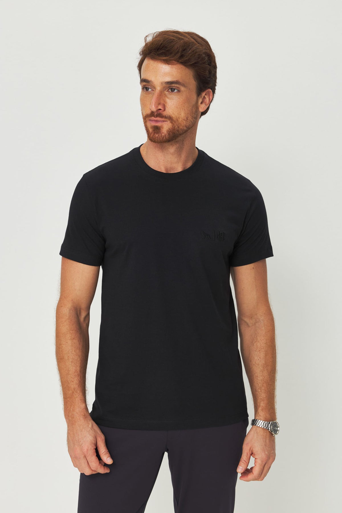 Camiseta Mirassol Masculina Acostamento Preto