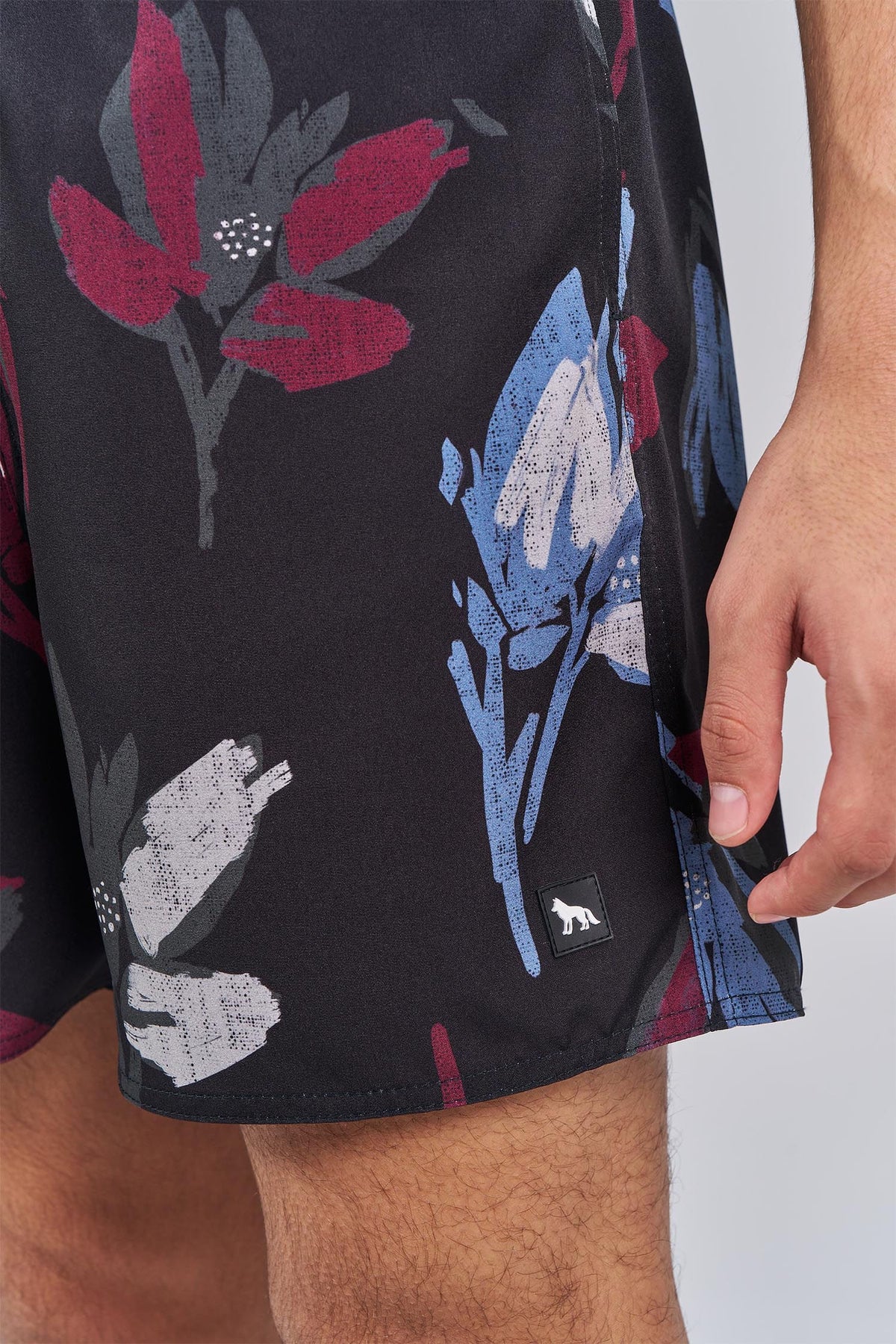 Short Estampado Menino Acostamento Next Dash Flower Preto