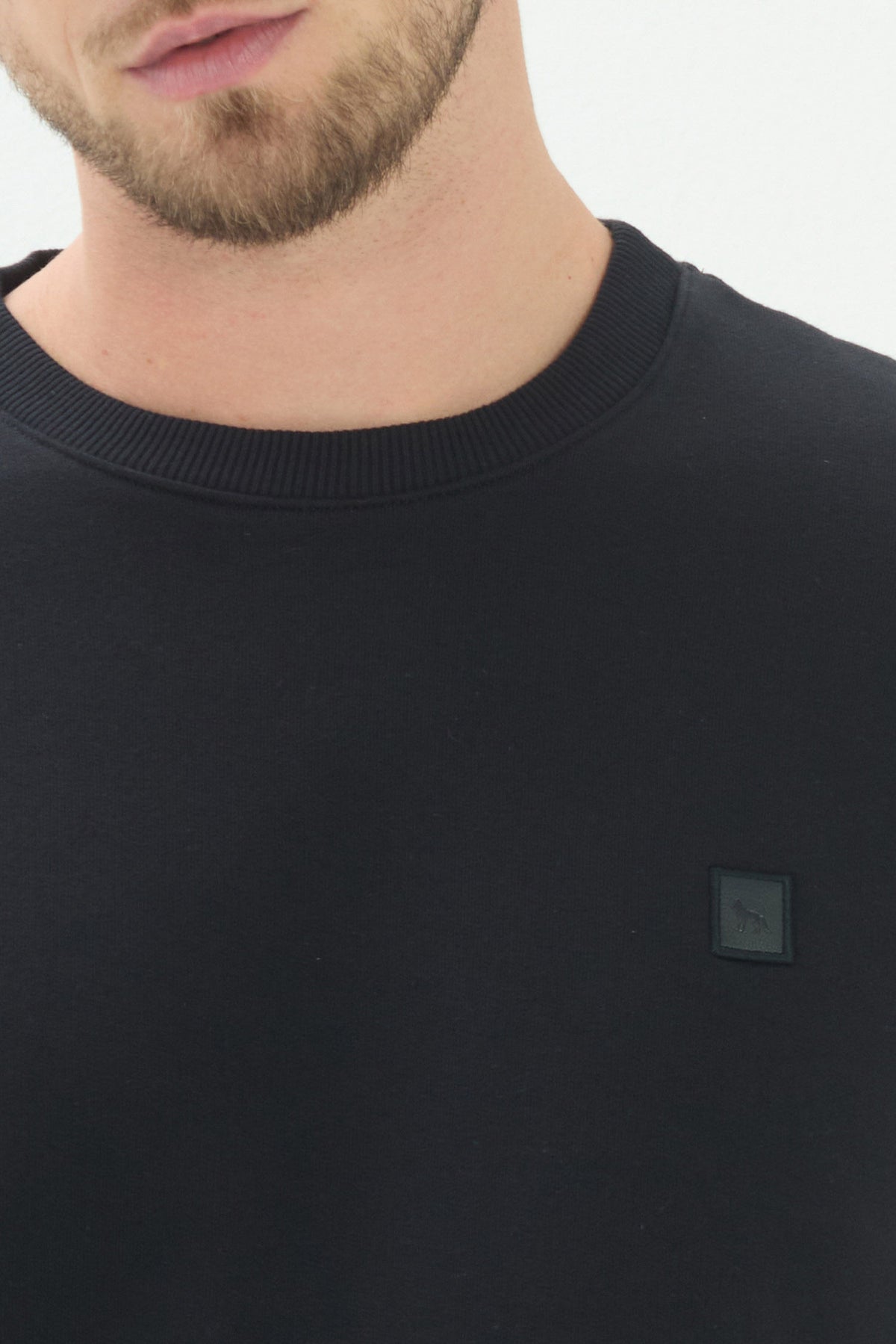 Blusão Moletom Básico Masculino Acostamento Preto