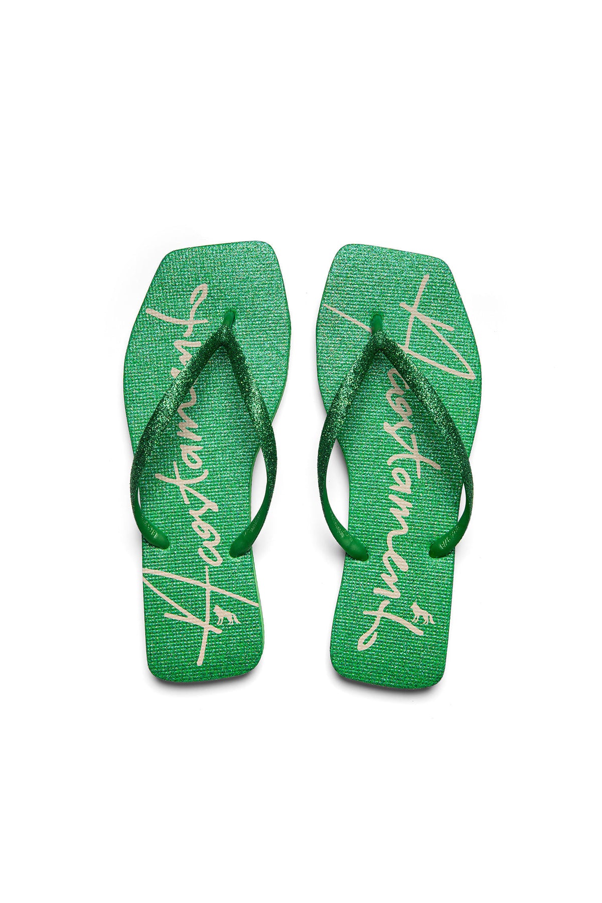 Chinelo com Glitter ACT Feminino Green Light
