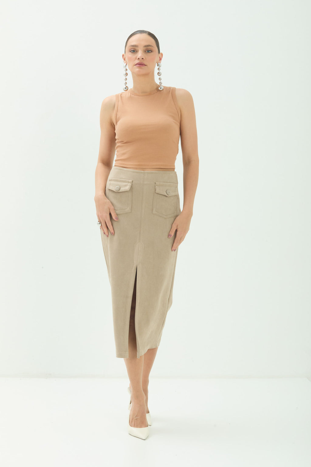 Regata Cropped Minimalista ACT Feminino Fendi