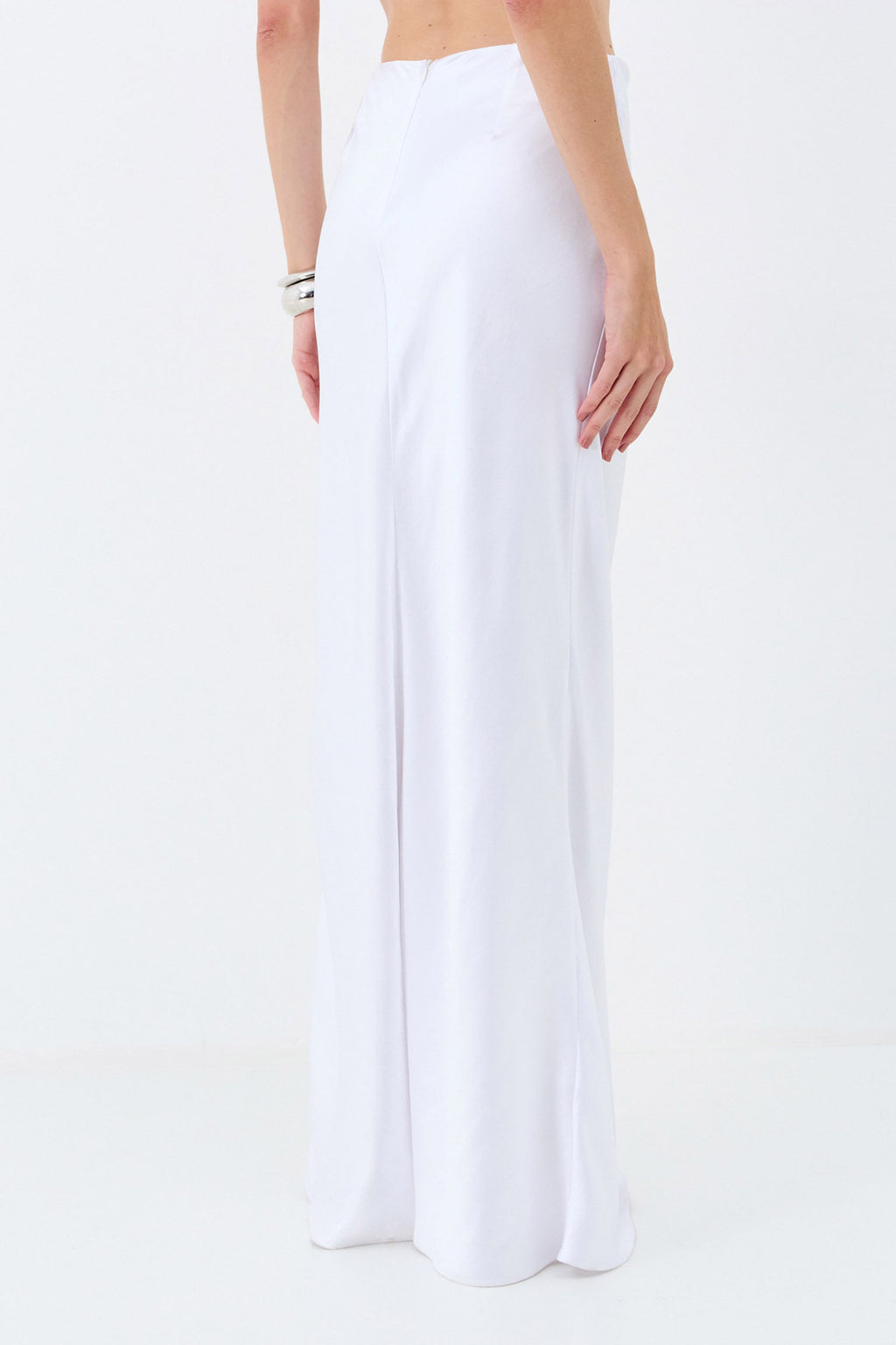 Saia Celebration Acetinada ACT Feminino Branco