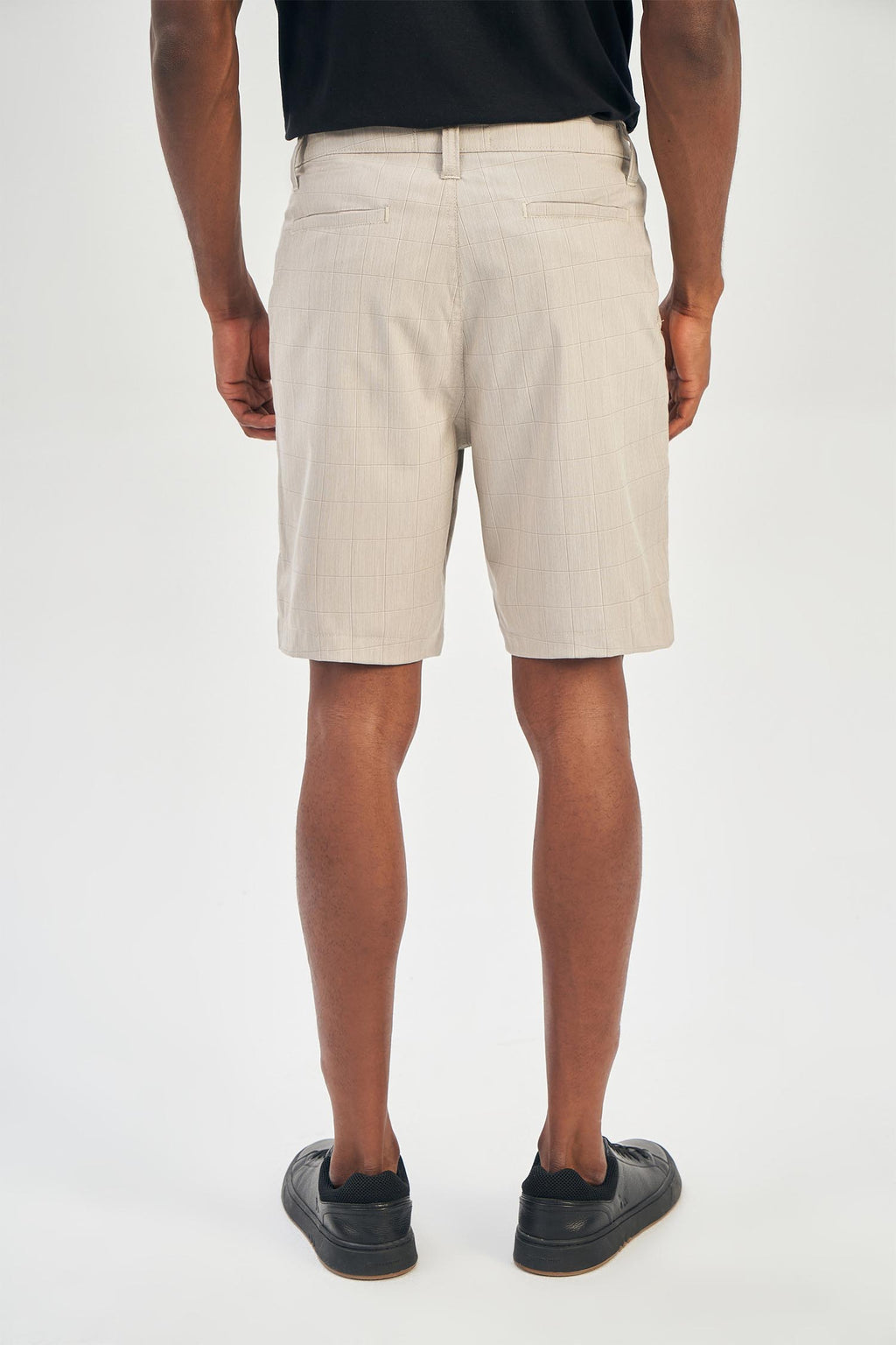 Bermuda Xadrez Masculina Acostamento Areia