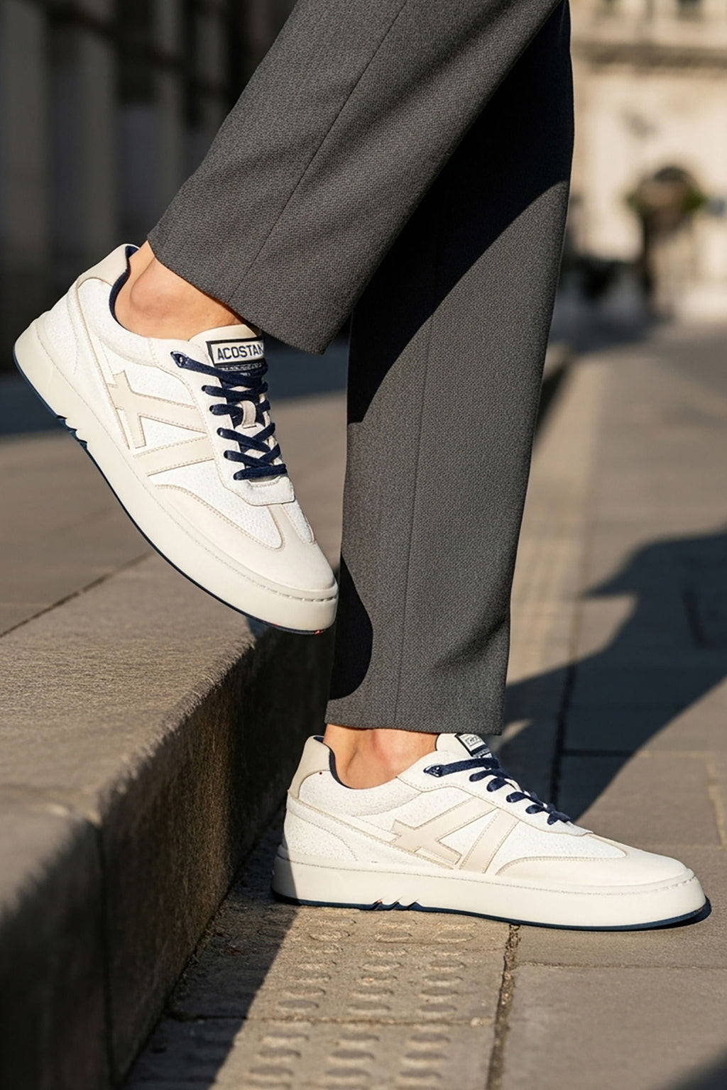 Tênis Lycan Class Masculino Acostamento Branco