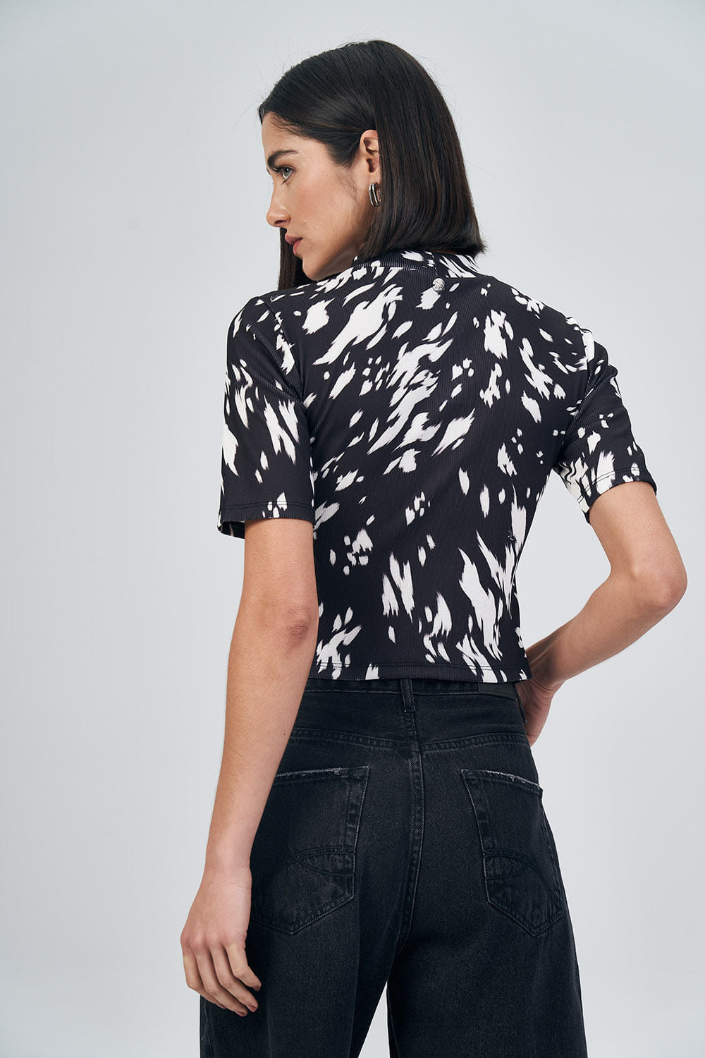Blusa Print Feminina Acostamento Black Pumas