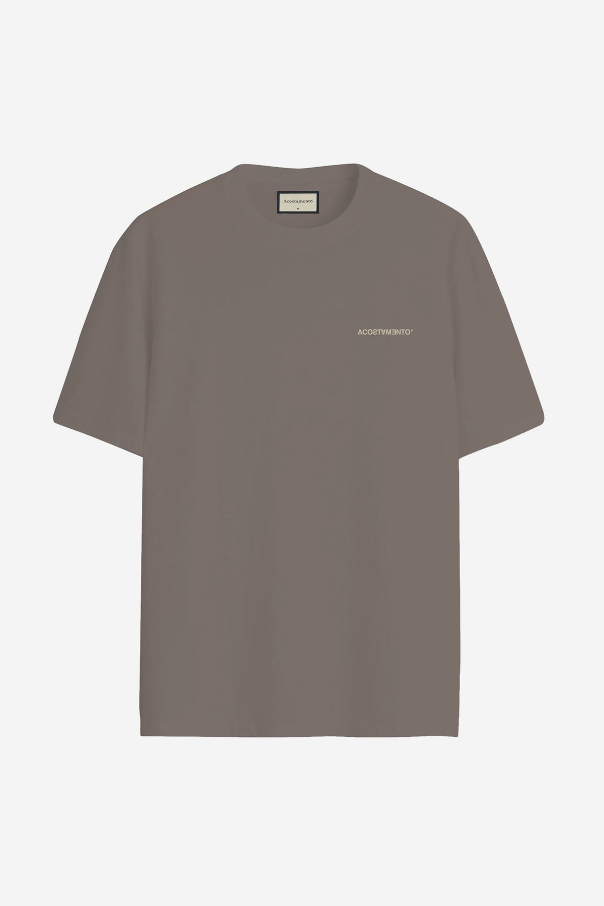 Camiseta Estampa DNA Masculino Acostamento Capuccino