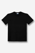 Camiseta Básica Lisa Masculina Acostamento Preto