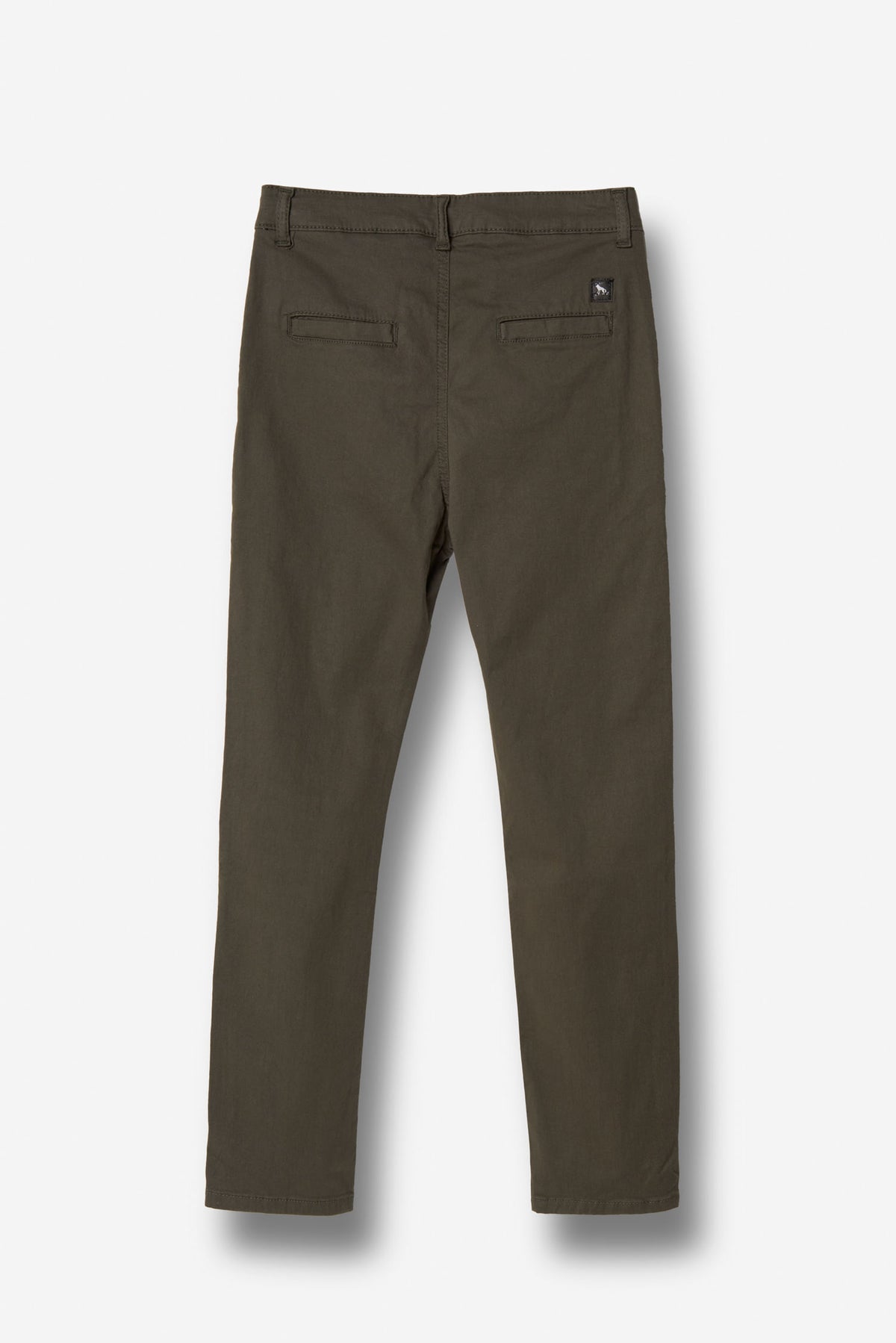Calça Básica Com Elastano Menino Acostamento Next Verde Byron